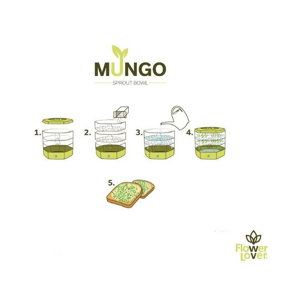 Plastikust idaneminõu ø 17 cm Mungo – Flower Lover-image-2