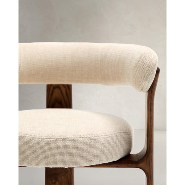 Pruun-beež tuhkpuidust söögitool Granite - Kave Home-image-3