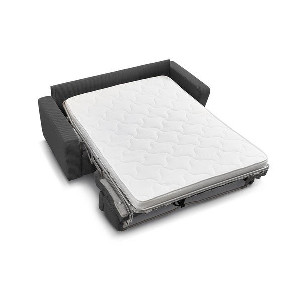 Tumehall velvetist diivanvoodi 195 cm Monaco - Bobochic Paris-image-4