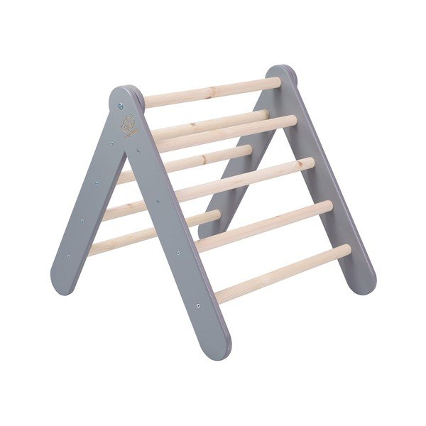 Hall männipuidust laste ronimisredel 60x60x60 cm Montessori - Meowbaby
