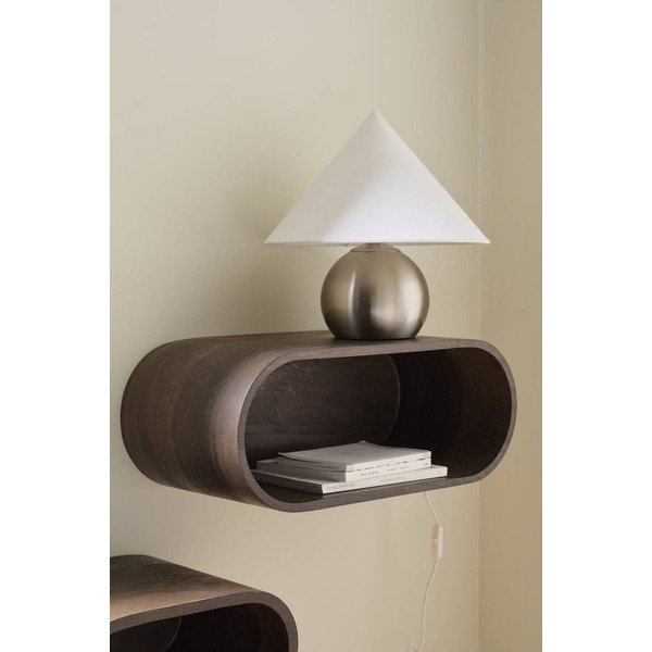 Pruun MDF-riiul 60 cm Positano - Ellos Home-image-1