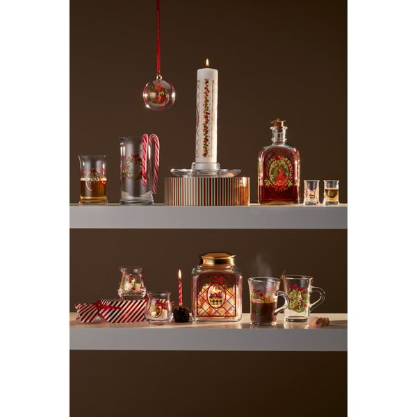 Käsitsi puhutud klaasist jõulukaunistus ø 8 cm Annual Christmas Bauble 2025 - Holmegaard-image-2