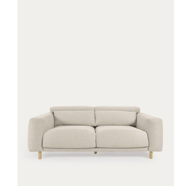Kreemikas diivan 215 cm Singa - Kave Home-image-3