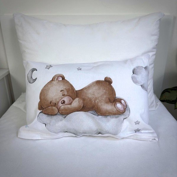 Puuvillane beebivoodipesu 100x135 cm Teddy "Moon" - Jerry Fabrics-image-1