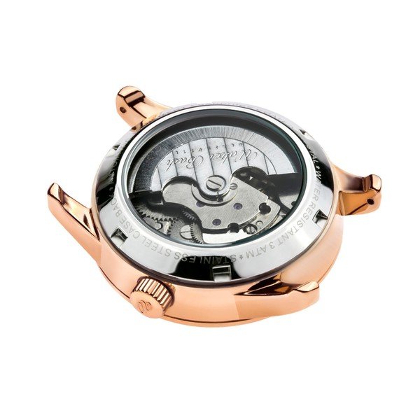 Dámské hodinky s bílým páskem z pravé kůže Walter Bach Union-image-3