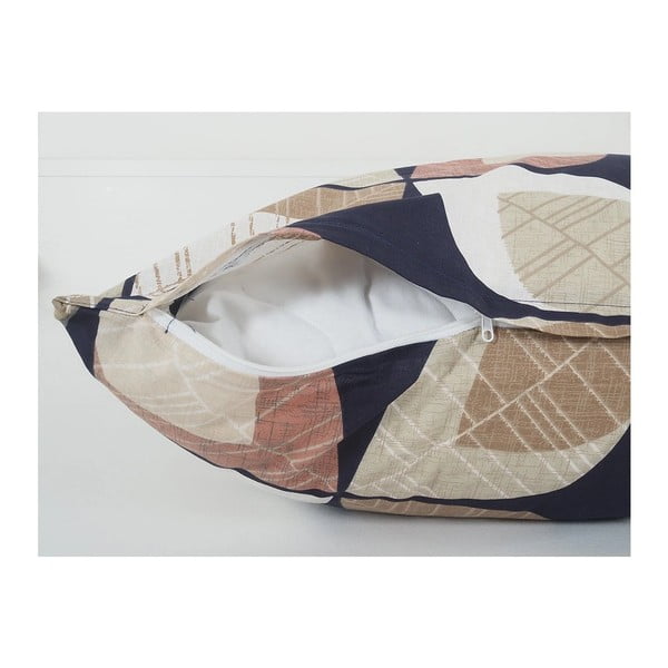 Pruun krepp voodipesu üheinimesevoodile 140x200 cm Autumn Leaf - B.E.S.-image-2