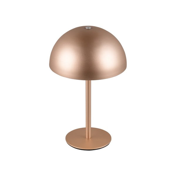 Pruun LED-laualamp metallvarjuga (kõrgus 21 cm) Munoz - Trio-image-3