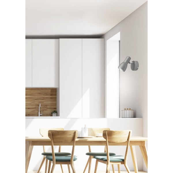 Matt hõbedane seinavalgusti Picardo - Candellux Lighting-image-1