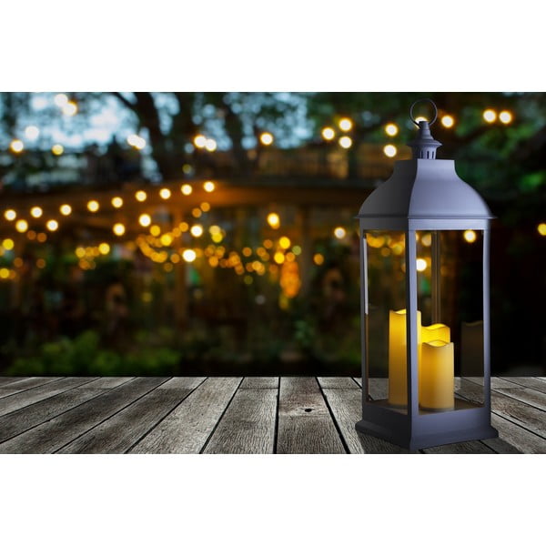 Valge LED-latern (kõrgus 71 cm) - Tomasucci-image-4