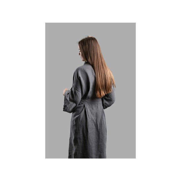 Hall linane hommikumantel Inu – Zone-image-4