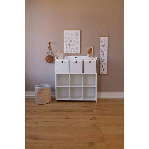 Valge laste hoiukast 30x30x30 cm Luca - Cam Cam Copenhagen-image-3