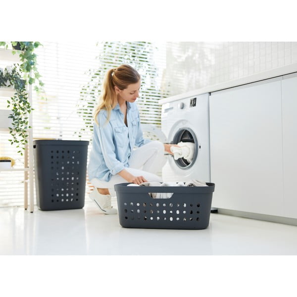 Plastikust pesukorv 39 l Jona - Rotho-image-3