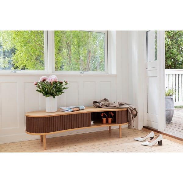 Tammepuust telerilaud halli-loomulikus värvitoonis 140x40 cm Audacious - UMAGE-image-1