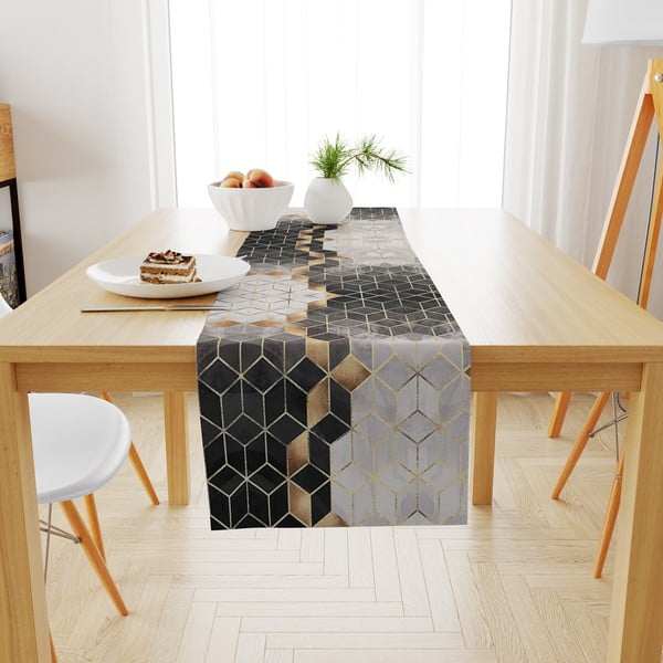 Lauajooksja 140x45 cm Optic - Minimalist Cushion Covers-image-2