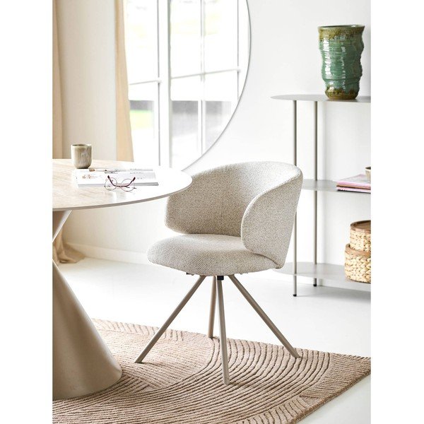 Beež polsterdatud söögitool Fulham - House Nordic-image-1