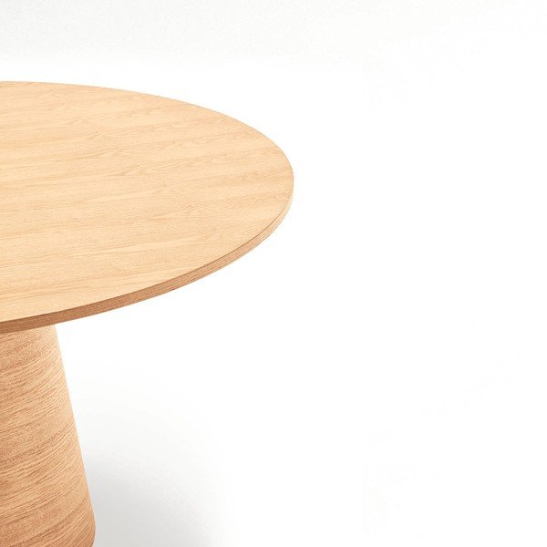 Ümmargune söögilaud saarepuust dekoratsiooniga, ø 157 cm Cep - Teulat-image-4