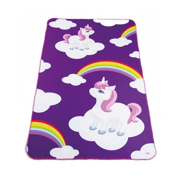 Roosa ja lilla beebitekk 85x125 cm - OYO kids-image-3