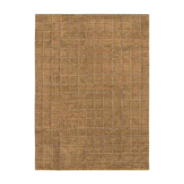 Ookerkollane villane vaip 170x240 cm Mosaic Ochre – Lorena Canals