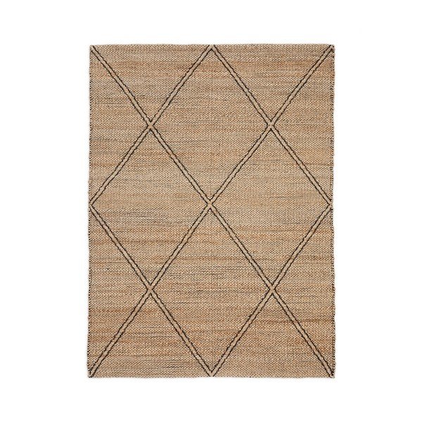 Käsitsi kootud džuudist vaip 160x230 cm Vallalta - Kave Home