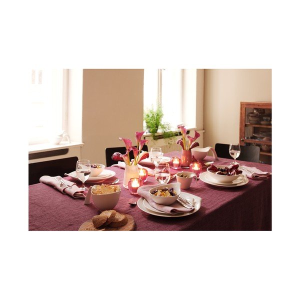 Bílý porcelánový talíř Villeroy & Boch Flow, 43 x 19 cm-image-1