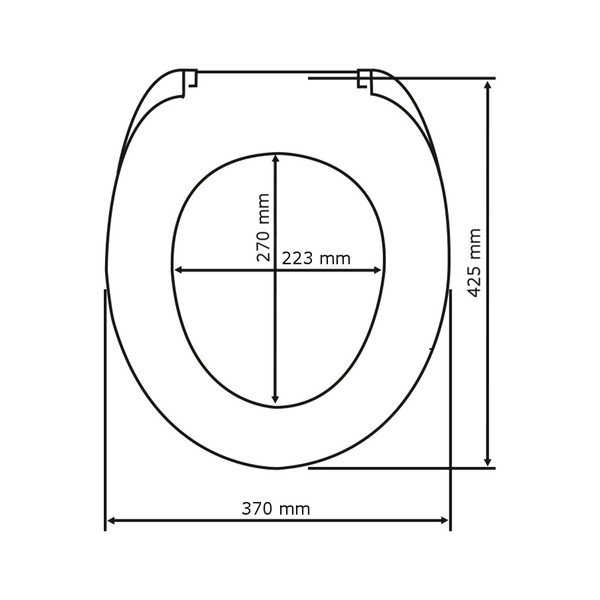 WC-iste puit, 42,5 x 37 cm - Wenko-image-3