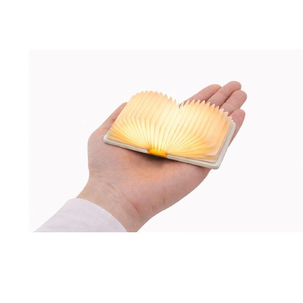 Valge kaasaskantav USB-valguskaunistus BookLight - Gingko-image-3