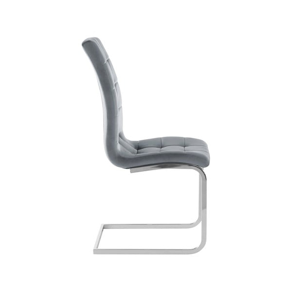 Hallid sametist söögitoolid 2tk komplektis Lola - Støraa-image-2