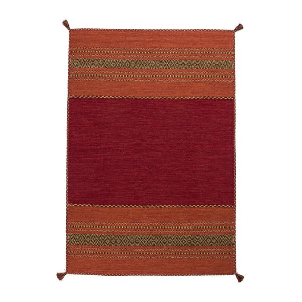 Červený koberec Kayoom Native Rot, 160 x 230 cm