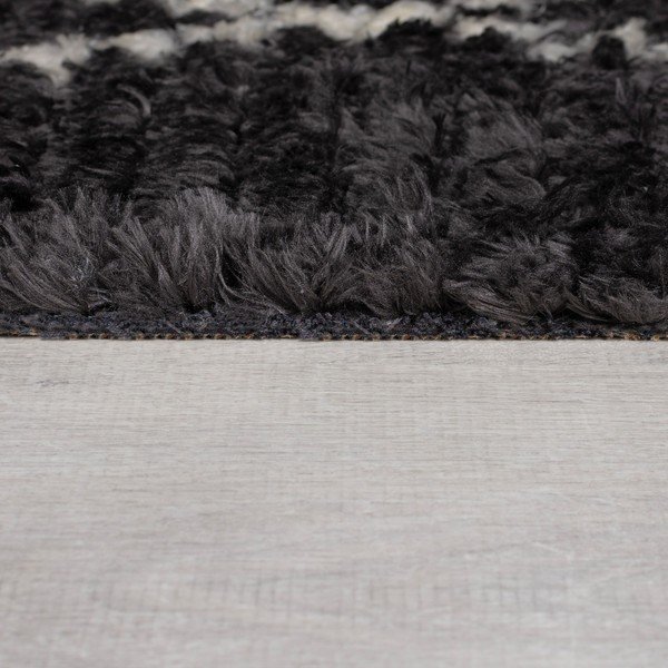 Must vaip 160x230 cm Aisha - Flair Rugs-image-3