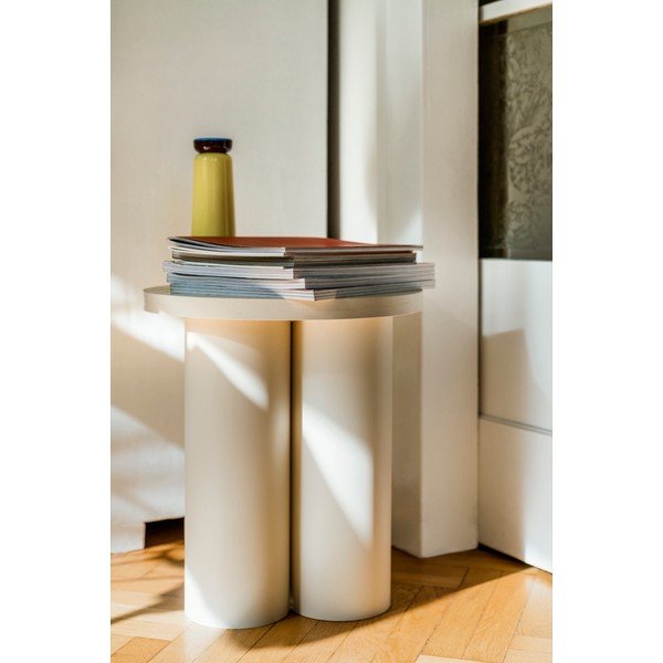 Beež taburet tuhavärvi dekooriga Oly - noo.ma-image-2