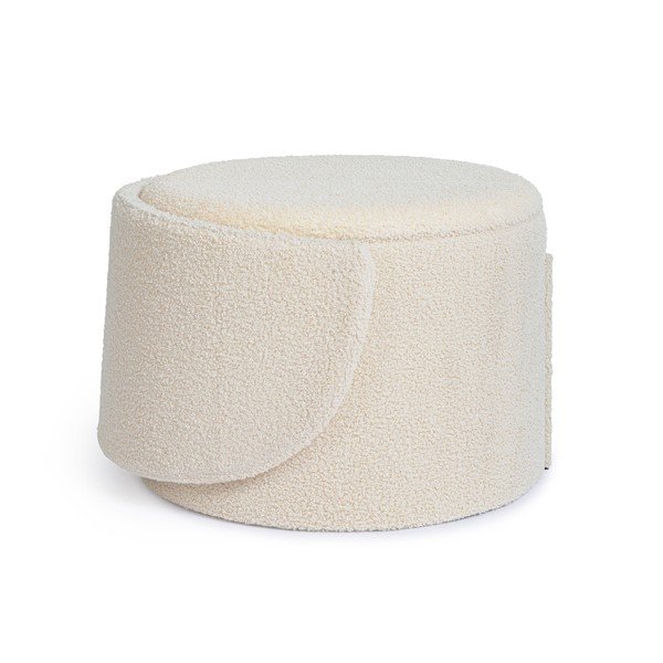 Bouclé-kangast kreemipuhv Anthea - Yes Everyday-image-2