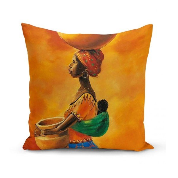 3 padjapüüru komplekt Aafrika kultuur, 45 x 45 cm - Minimalist Cushion Covers-image-2