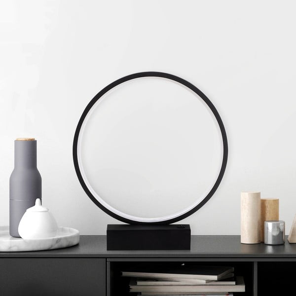 Must LED lauavalgusti (kõrgus 35 cm) Halka - Opviq lights-image-4