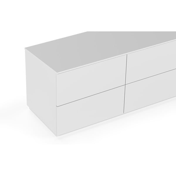 Valge madal kapp 120x54 cm Join - TemaHome-image-1
