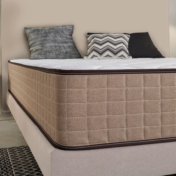 Keskmiselt kõva/ekstra kõva vahtpolsterdusega kahepoolne madrats 90x200 cm Cashmere Confort - Moonia-image-3