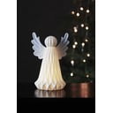 Valge keraamiline LED jõuluvalgusti Vinter, kõrgus 23 cm - Star Trading