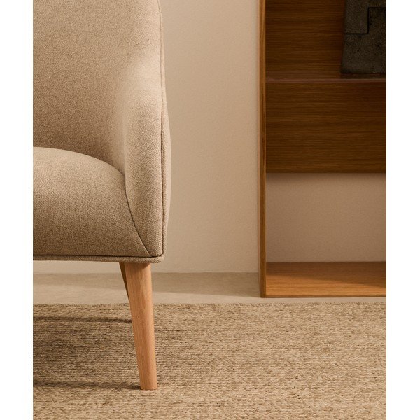 Beež tugitool Bobly - Kave Home-image-2