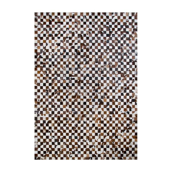 Koberec z pravé kůže Pipsa Spanelu, 200 x 140 cm