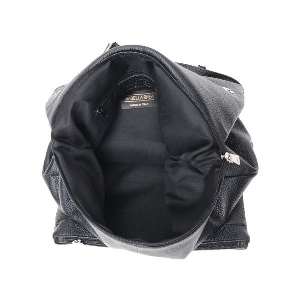Černý kožený batoh Isabella Rhea-image-4