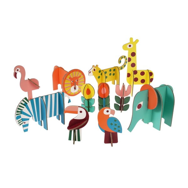 Puidust klappmäng Wild Wonders - Rex London-image-2