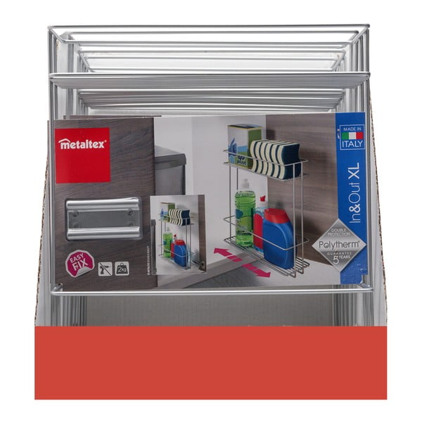 Välja tõmmatav riiul 2 tasandiga In Out - Metaltex-image-3