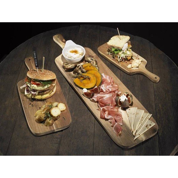 Puidust akaatsia lõikelaud - Leone-image-1