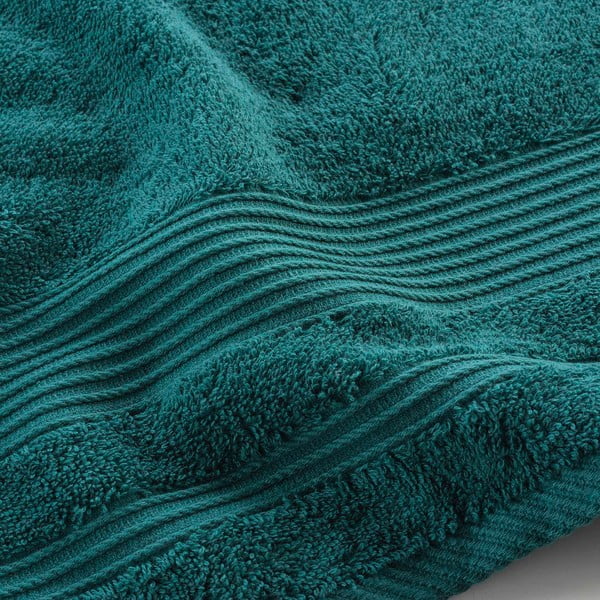 Tumeroheline puuvillane froteerätik 70x130 cm Tendresse - douceur d'intérieur-image-2