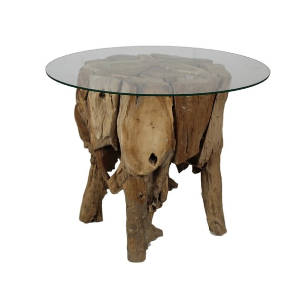 Příruční stolek z teakového dřeva HSM Collection Paca