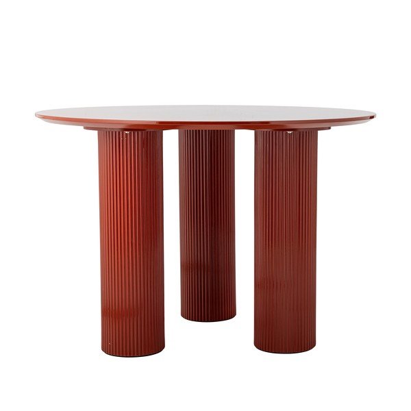 Läikiv ümmargune söögilaud ø 110 cm Della - Bloomingville-image-3