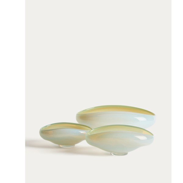 Klaasist dekoratiivne kauss 14x19 cm Nodila - Kave Home-image-3