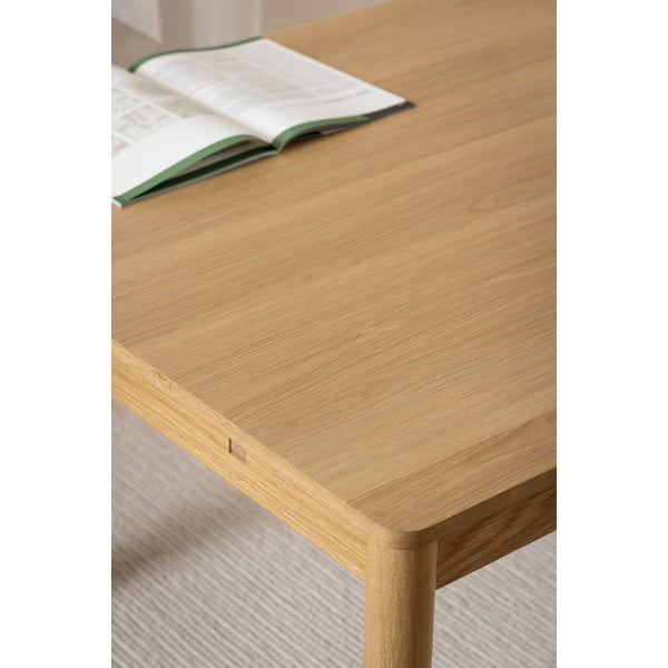 Kokkupandav söögilaud tammedekooriga 100x200 cm Atlantic - Actona-image-3