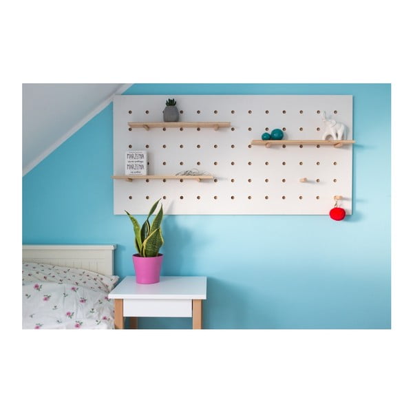 TRIVENTI valge seinakorraldaja, 120 x 60 cm Triventi - Ragaba-image-1