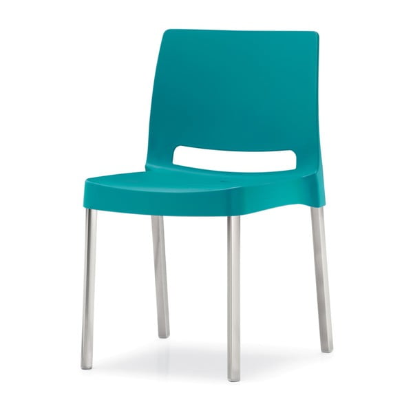 Modrá židle Pedrali Joi