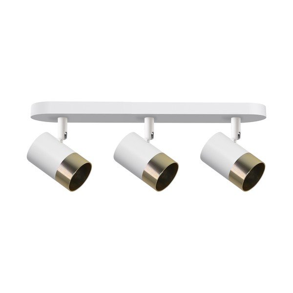 Valge-kuldne metallist varjuga  laevalgusti 44x5,5 cm Tobi - Candellux Lighting